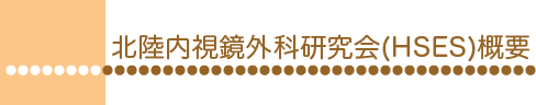 北陸内視鏡外科研究会(HSES)概要